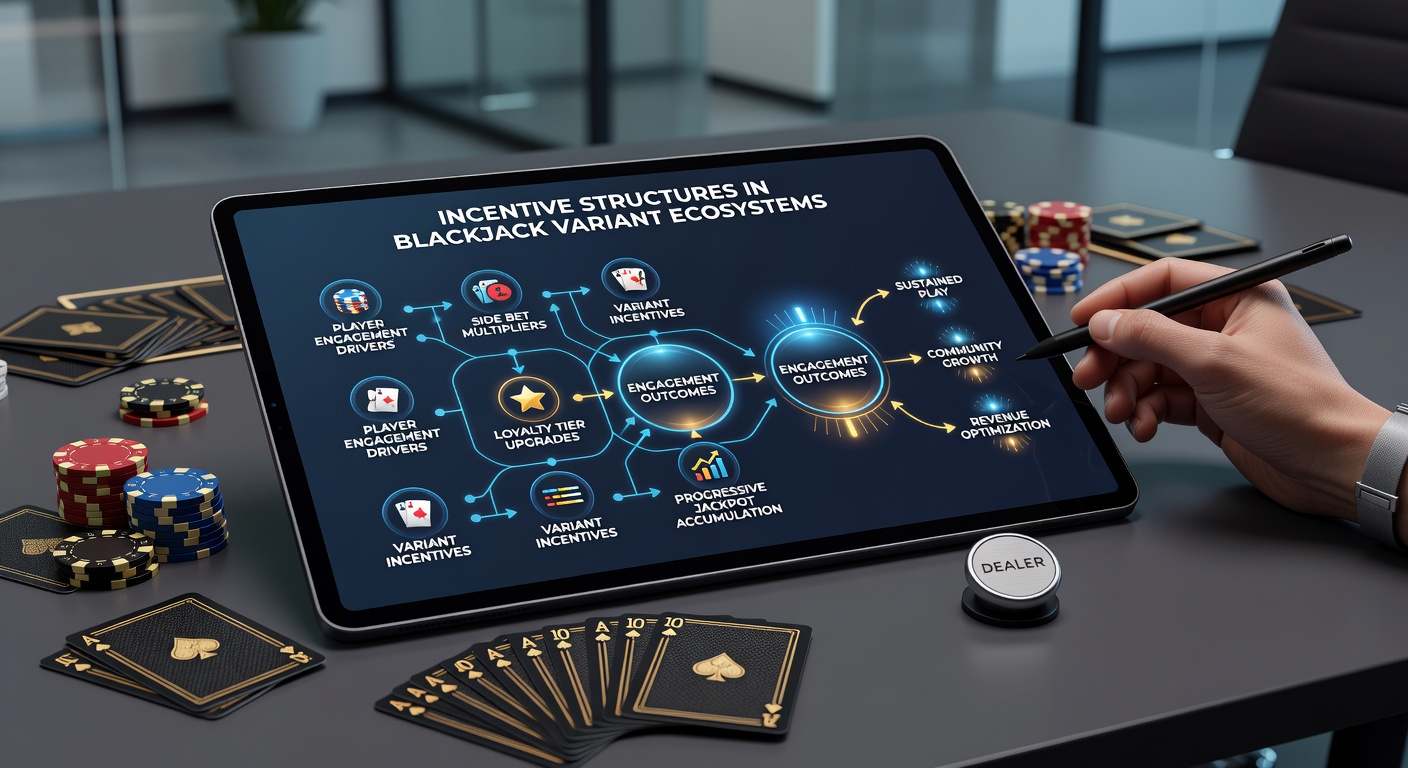 Blackjack variant table layout showing incentive multipliers and reward indicators in a digital gaming environment